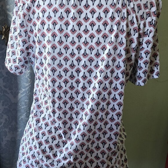 Pink and Black Floral Blouse - Picture 4 of 5